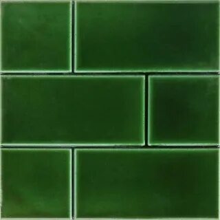 Плитка bricks green