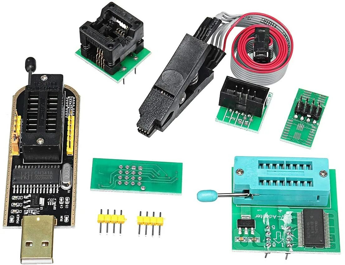 USB программатор ch341a. Провода для программатора ch341a. Программатор ch341a зеленый. Ch341a EMMC.