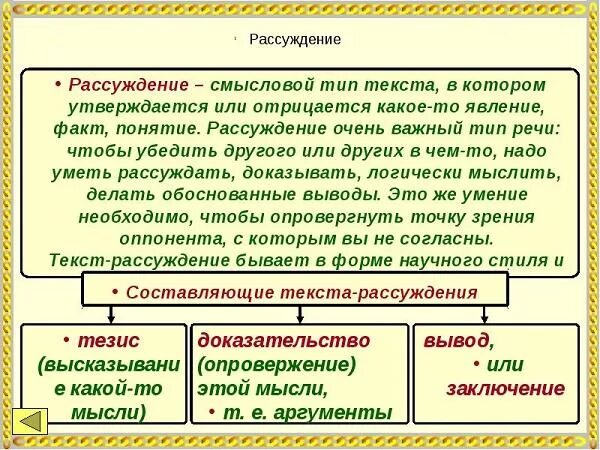 Какой текст относится к рассуждению. Тип текста рассуждение. Типы текста сочинения. Тип текста повествование. Типы текстов рассуждение повествование.