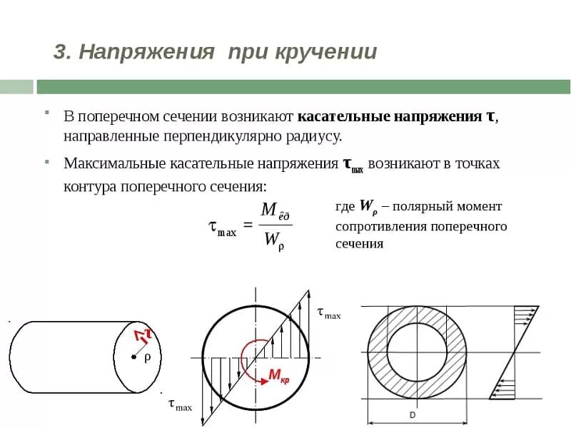 Ступенчатый диаметр. Касательные напряжения в поперечном сечении при кручении. Напряжения при кручении вала круглого поперечного сечения.. Касательные напряжения при кручении вала. Определение напряжений в сечении стержня при кручении.