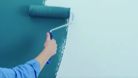 Белая краска для обоев
