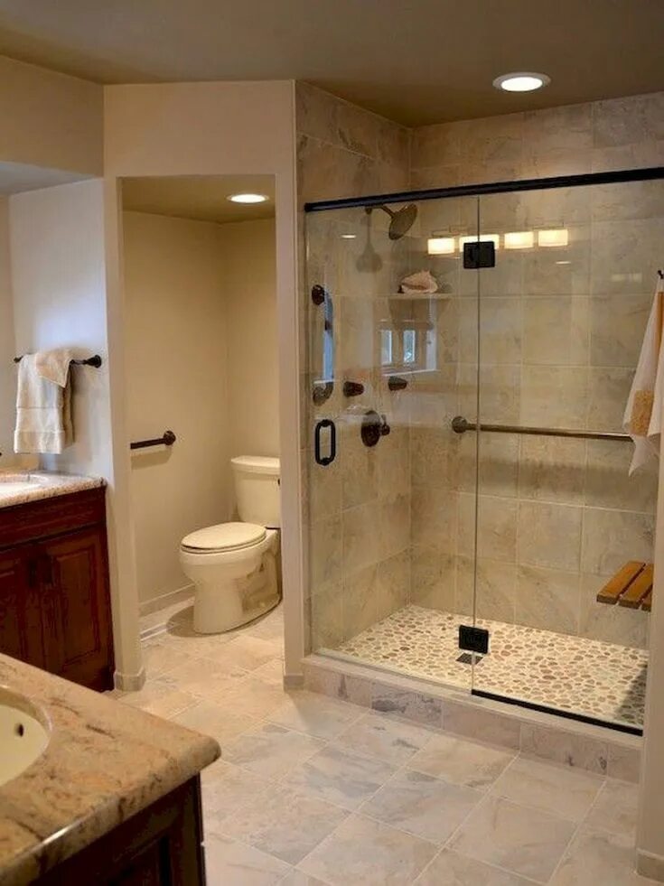 100 лучших идей ванной комнаты с душевой кабиной на фото Bathroom layout, Modern