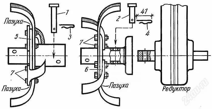 Диаметр вала редуктора мотокультиватора Крот. Мотокультиватор Крот редуктор чертежи. Схема сборки фрезы
