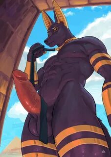 Anubis wants walkies (negger) #Furry #Yiff #Murr #Murry #Furryporn #Furporn...