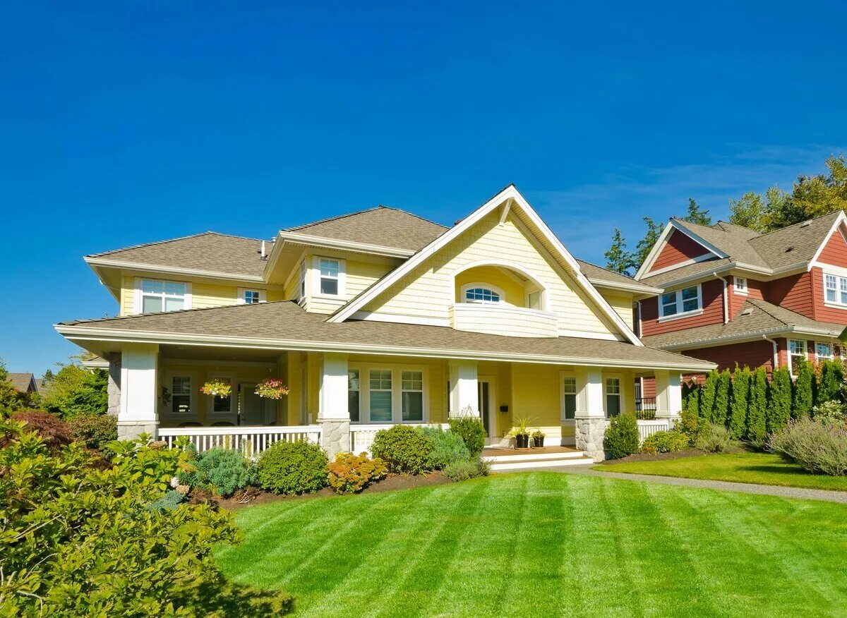 Модерн хаус шале. Дом с бассейном. Дом иллюстрация. Американские домики. Строим дом мечты.