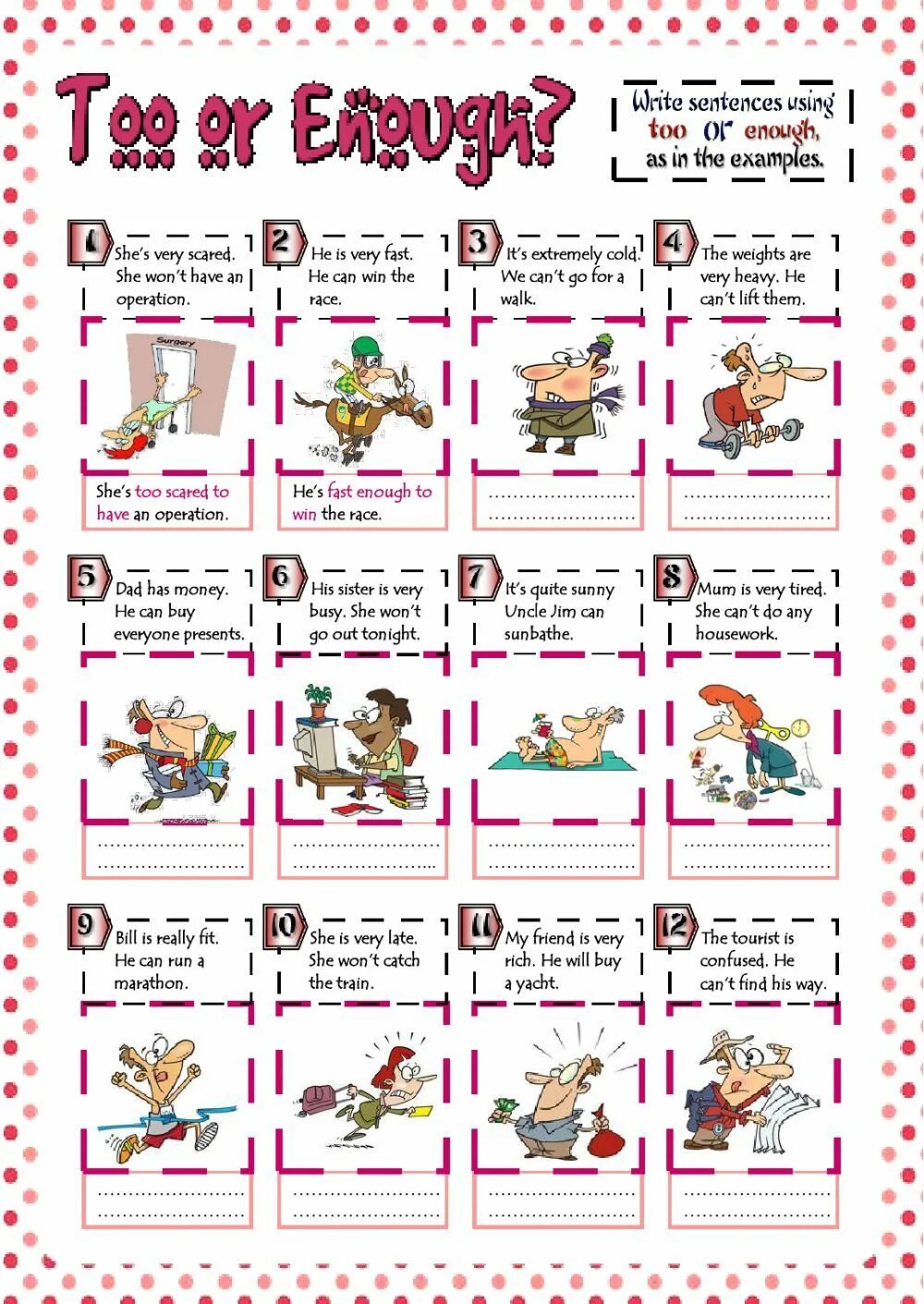 It is very fast. Too enough упражнения. Enough упражнения. Too enough Worksheets. Too enough speaking.