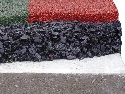 Набор мягкий асфальт из резиновой крошки