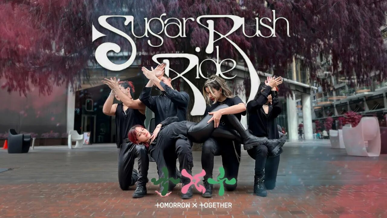 Тхт шугар. Tomorrow x together Sugar Rush Ride. Тхт танцуют Шуга Раш. Субин Sugar Rush Ride.