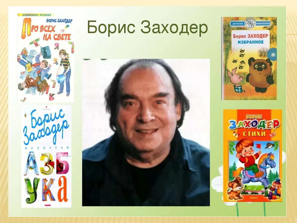 Благодаря творчеству детских писателей люди. Б Заходер портрет. Заходер портрет писателя для детей.