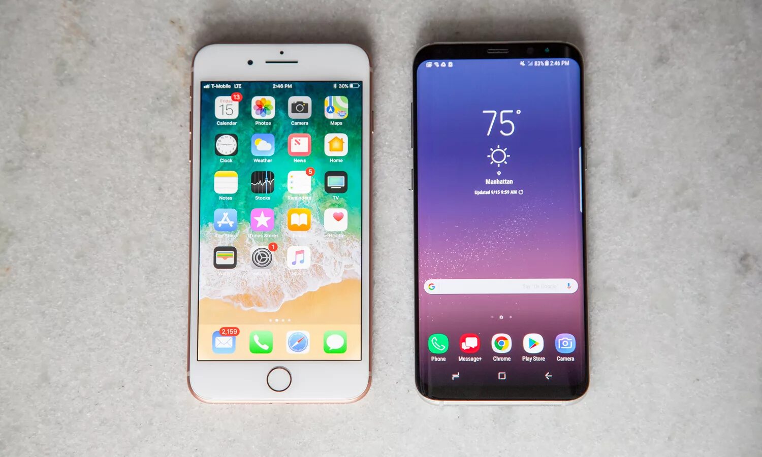Сравнение самсунг 8. Samsung Galaxy s8 и iphone 8. Samsung Galaxy s8 vs s8. Samsung 8 iphone 8. Iphone Samsung s8 Plus.