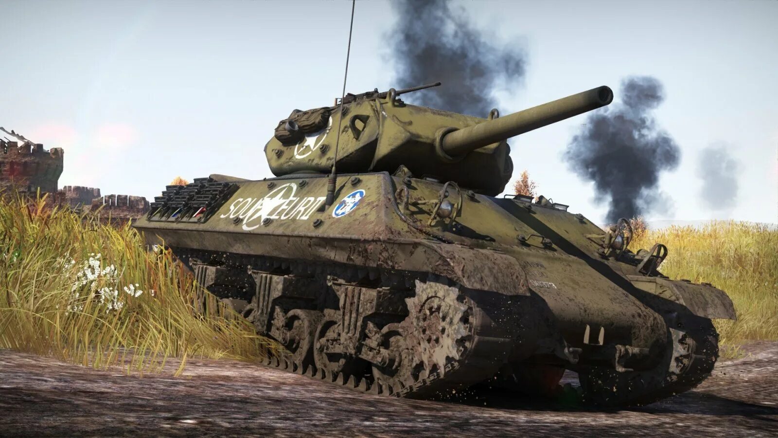 M10 GMC. М10 Вольверин. M10 Wolverine. M10 танк