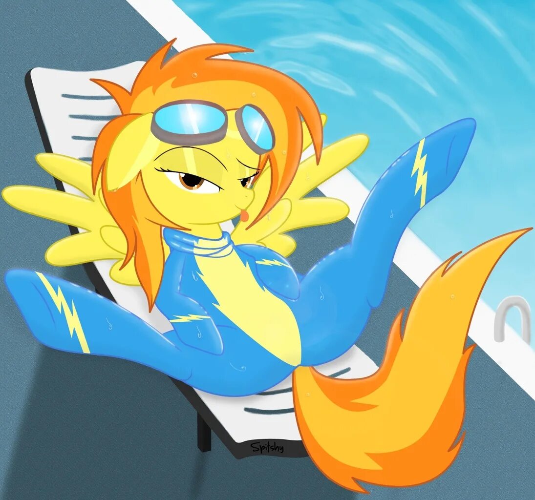 Щекотка Спитфайр. Wonderbolts r34. MLP Spitfire r34. Сестра Спитфайр.