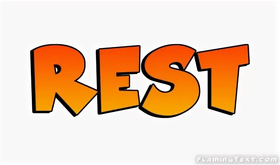Rest word