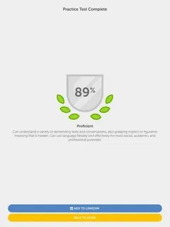 Duolingo test