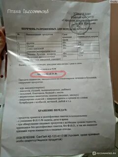 Анализы для госпитализации в больницу