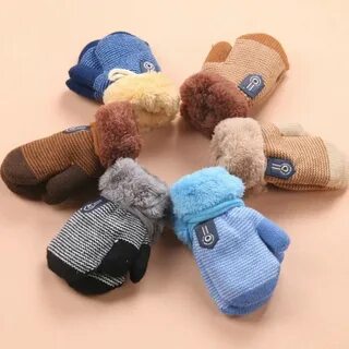 Варежки для малыша 1 год
