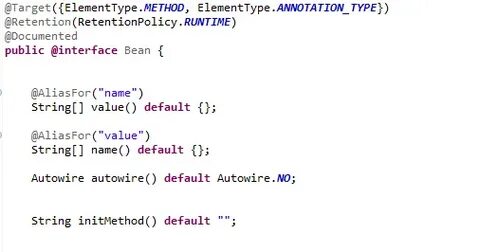 Autowired bean