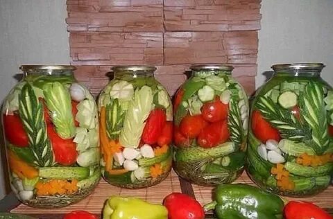 Консервированные и маринованные овощи