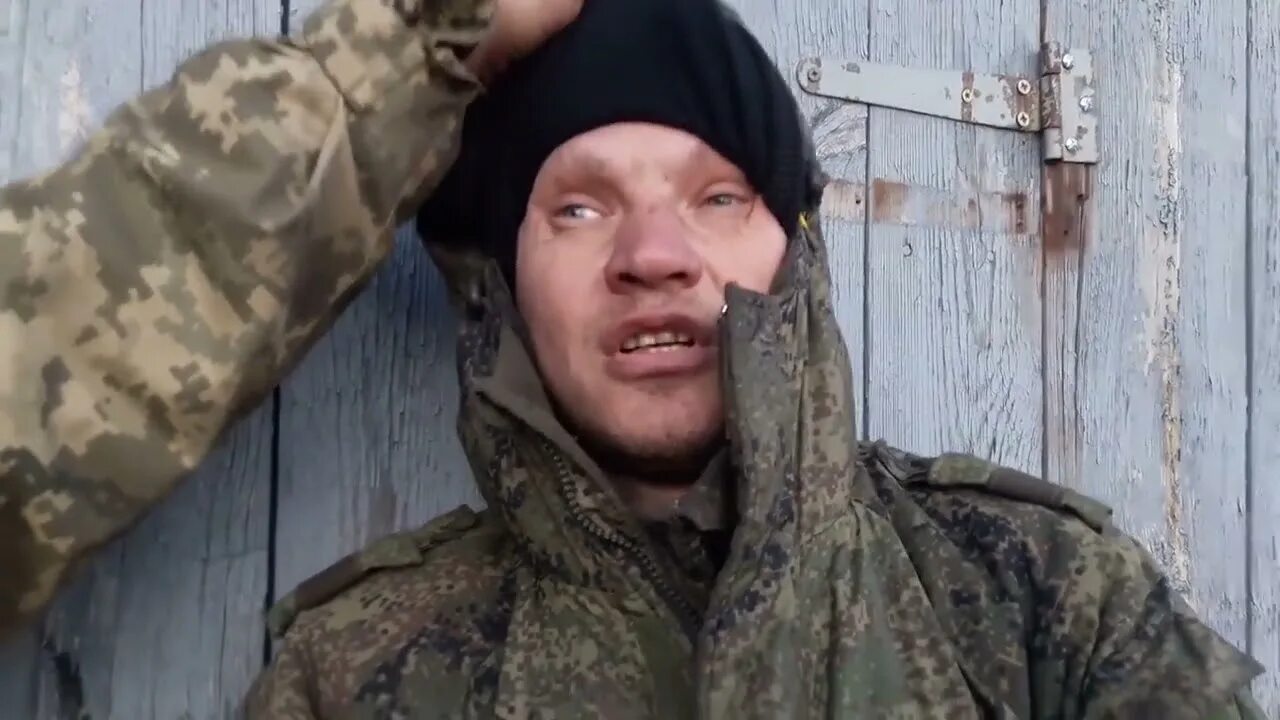 Русские военные в плену на Украине.