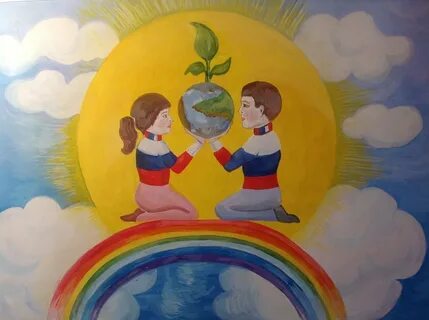 Рисунки на тему мир детям