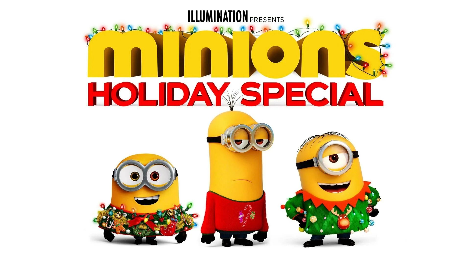 Minions holiday special. Миньоны праздник. Illumination presents. Minions Holiday Special DVD.