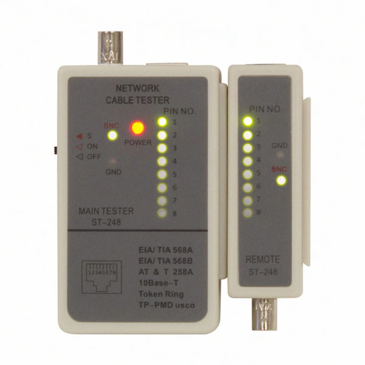 St testing test. Кабельный тестер для 220в. multi network cable tester инструкция#93-700-145. lan тестер st-248 схема. тестер lan st-248 для rj-11,rj-12,rj-45, bnc.