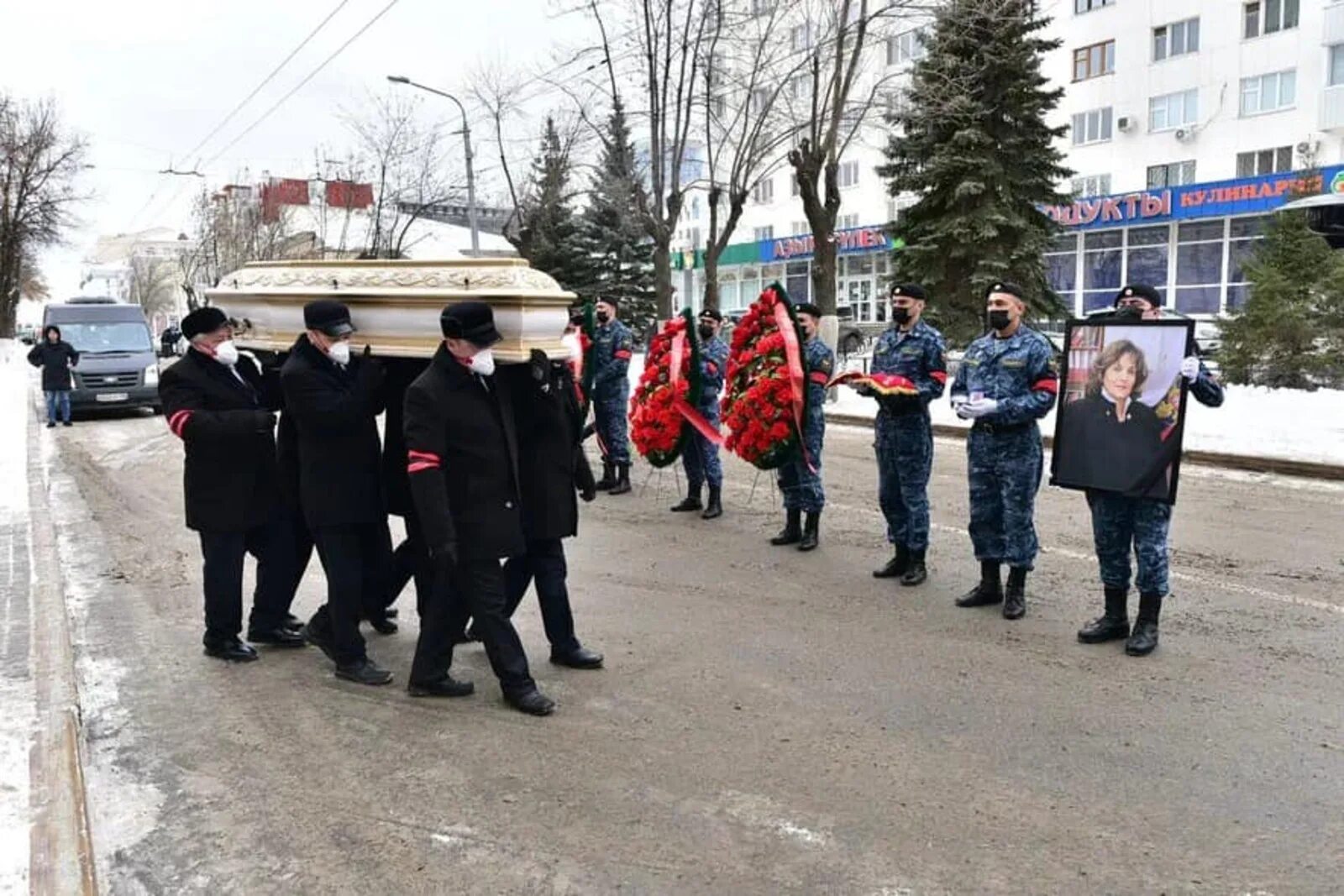 Похороны председателя вс рф. Похороны председателя Верховного суда Башкирии.