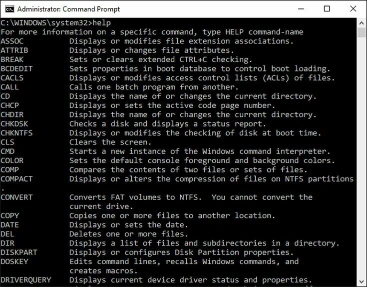 Checking file c ntfs. Cmd Command line. Команды help в cmd. Команды в Command prompt. Command list.