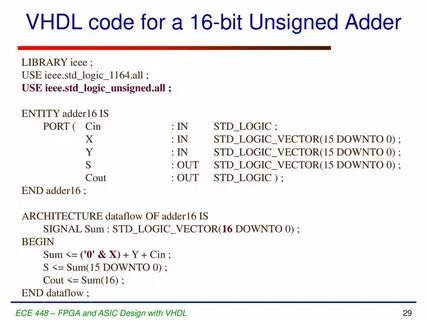Vhdl