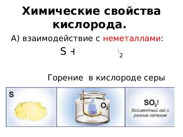 Продукт реакции серы с кислородом. Реакция горения серы формула. Химические свойства кислорода горение серы. Уравнение реакции горения серы в кислороде. Химические свойства кислорода с неметаллами.