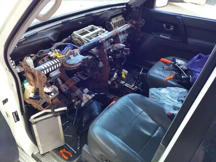 Pajero 3 печка