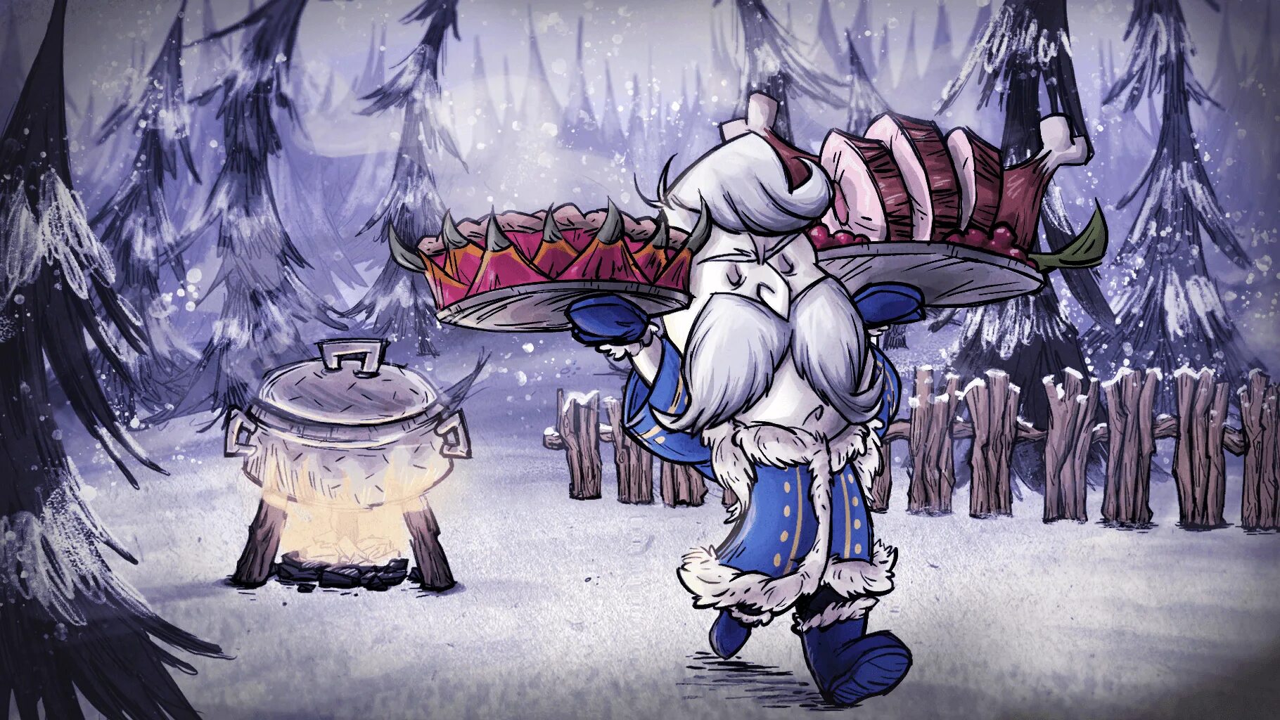 Вольфганг DST. Don't Starve зима арт. Don't Starve together обои. Don't Starve together загрузочные экраны. Don t start new