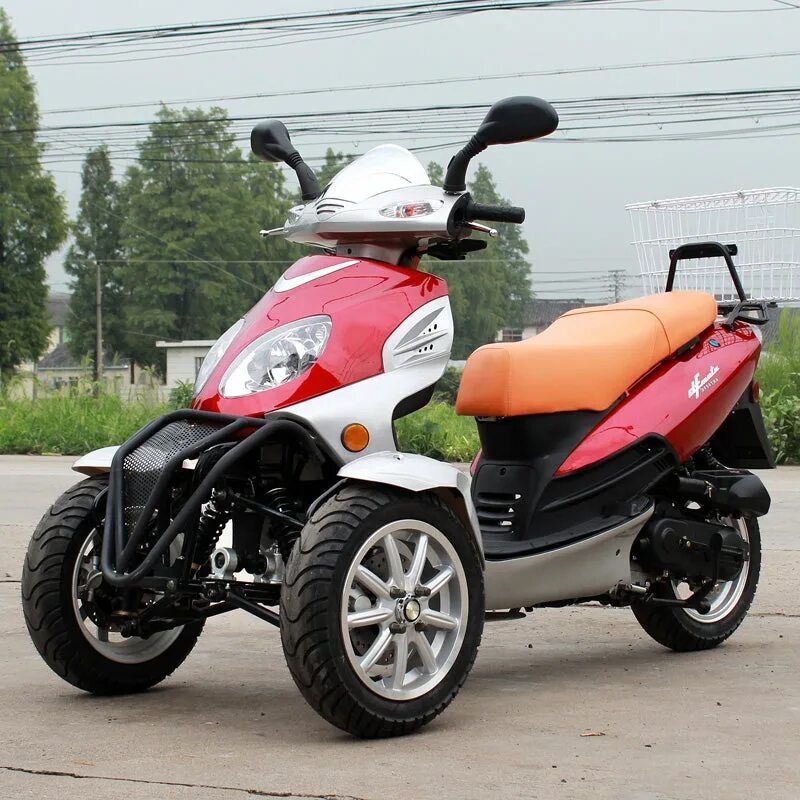 Трицикл Ирбис 50 кубов. Скутер трицикл Maverick 150cc. Honda 150cc Scooter Trike. Трехколесный скутер PGO.