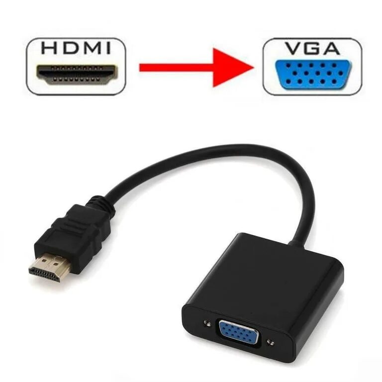 Переходник HDMI/VGA 1080p, конвертор. Переходник ВГА В HDMI для монитора. Переходник из ВГА В HDMI С аудио. Кабель-адаптер HDMI -> VGA(15f).