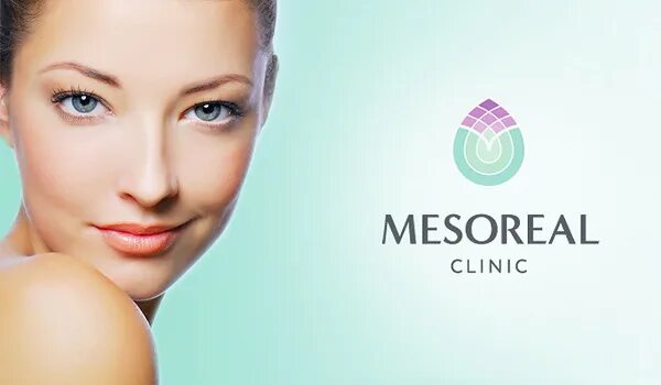 Мезореал. Mesoreal логотип. Клиника эстетической медицины логотип.