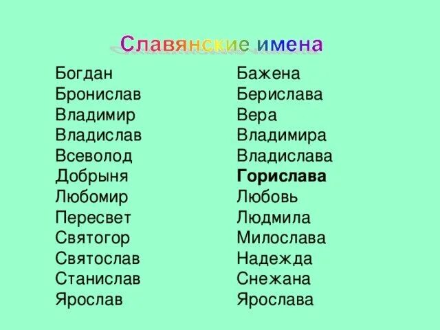 Сильное русское название