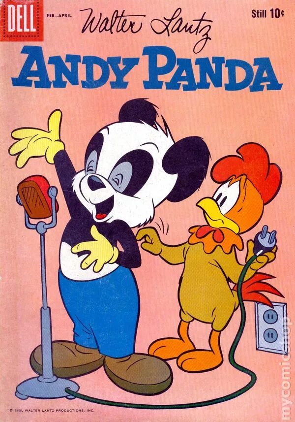 Энди Панда. Andy Panda Walter Lantz. Включи энди панда