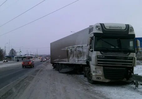 В бирске ушла фура