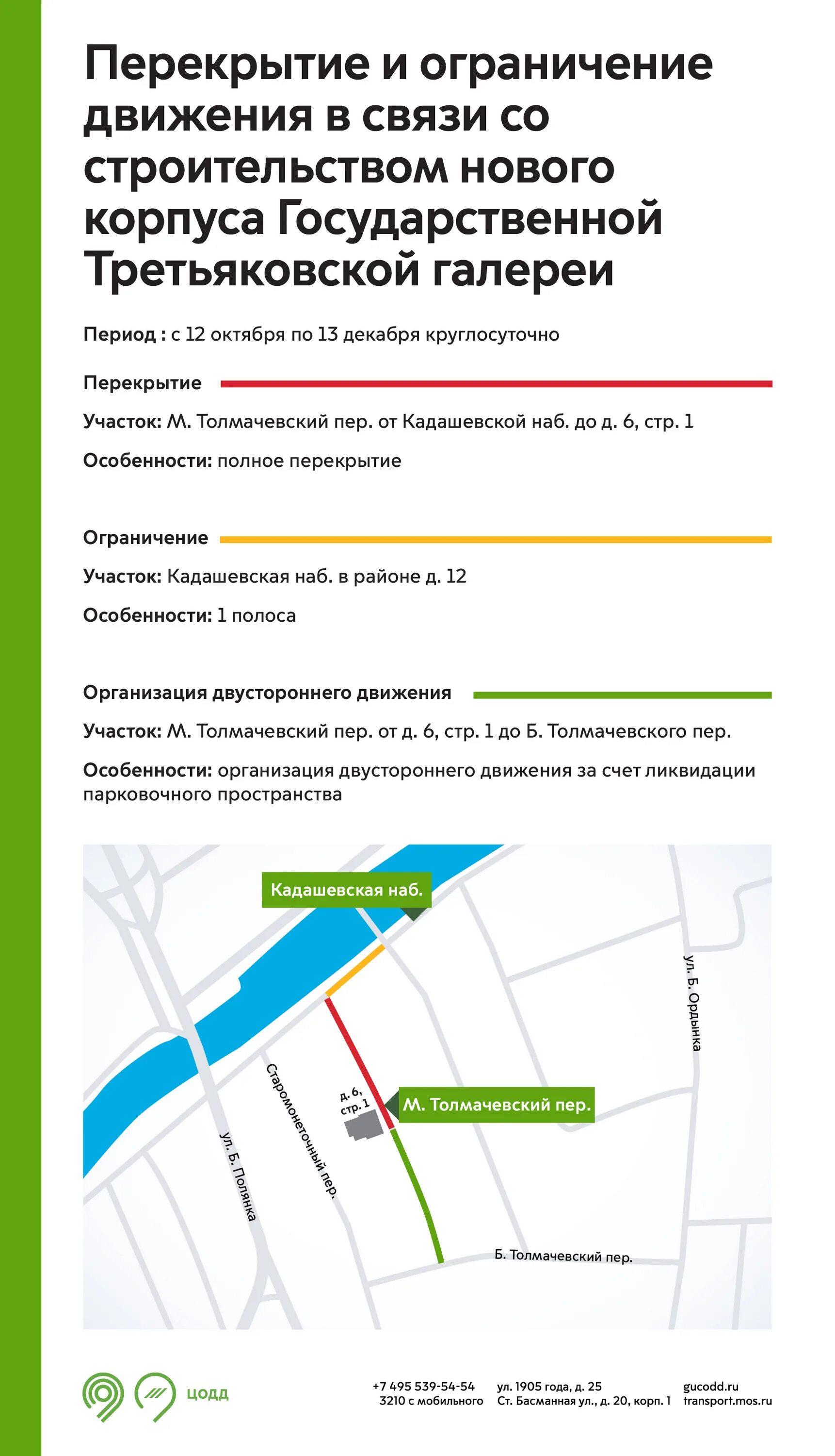 До скольки перекрыты улицы