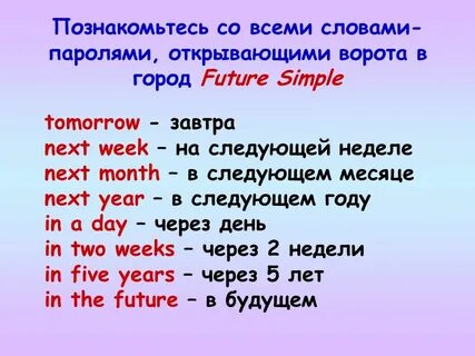 Подсказки будущего
