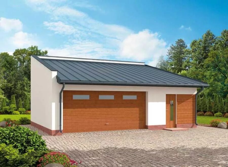 2 гаража под одной крышей. гараж на даче проекты. гараж с навесом и хозблоком. 2 гаража под одной крышей. проект гаража.