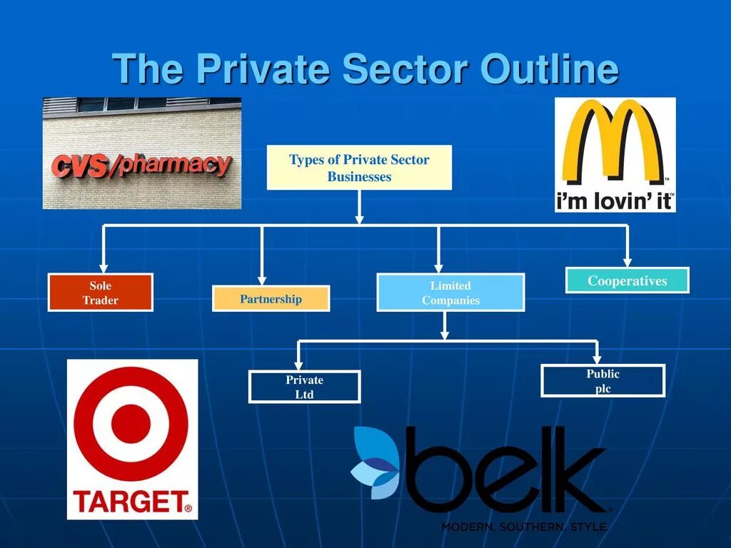 Private sector. Types of Organizations презентация. Partnership примеры компаний. Limited partnership примеры. Private sector Organizations.