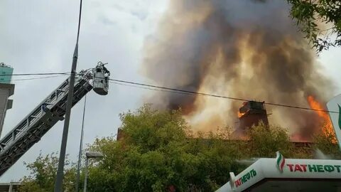 Пожар на московском проспекте сегодня