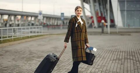 Женщина аэропорт