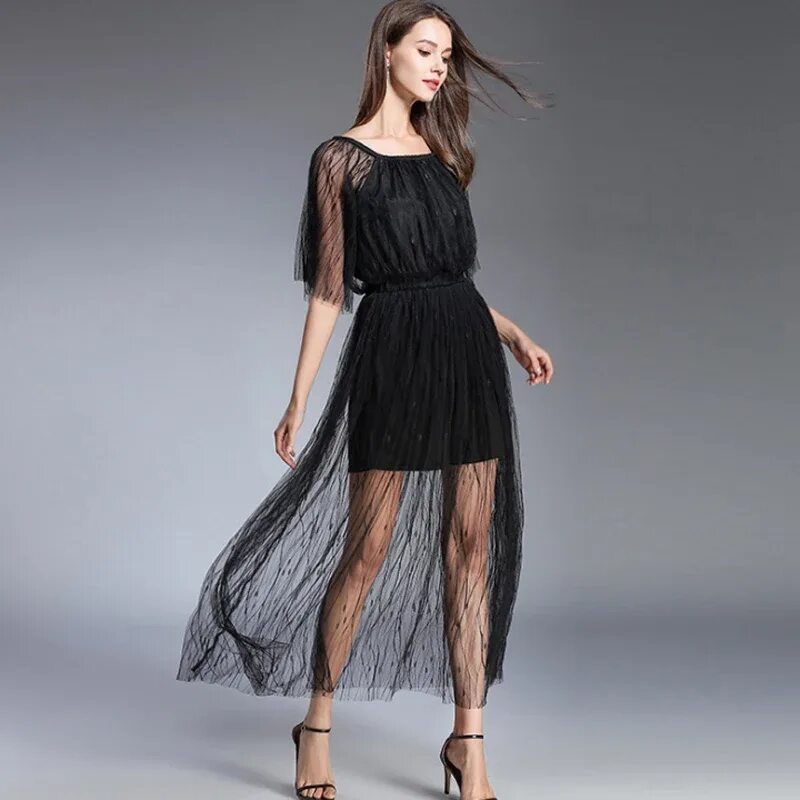 Платье сетка длинное сверху. Платье с рукавами сеточкой. Платья сетки длинные. Платье с сеткой сверху. Платье сеточка длинное.