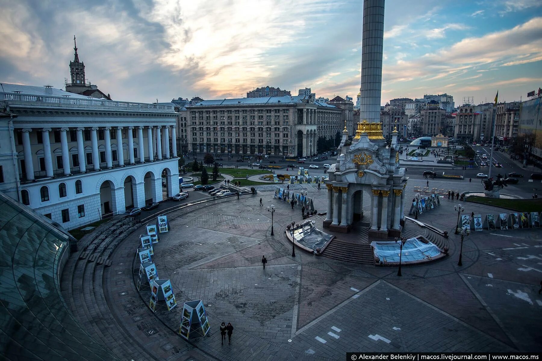 Киев площадь города