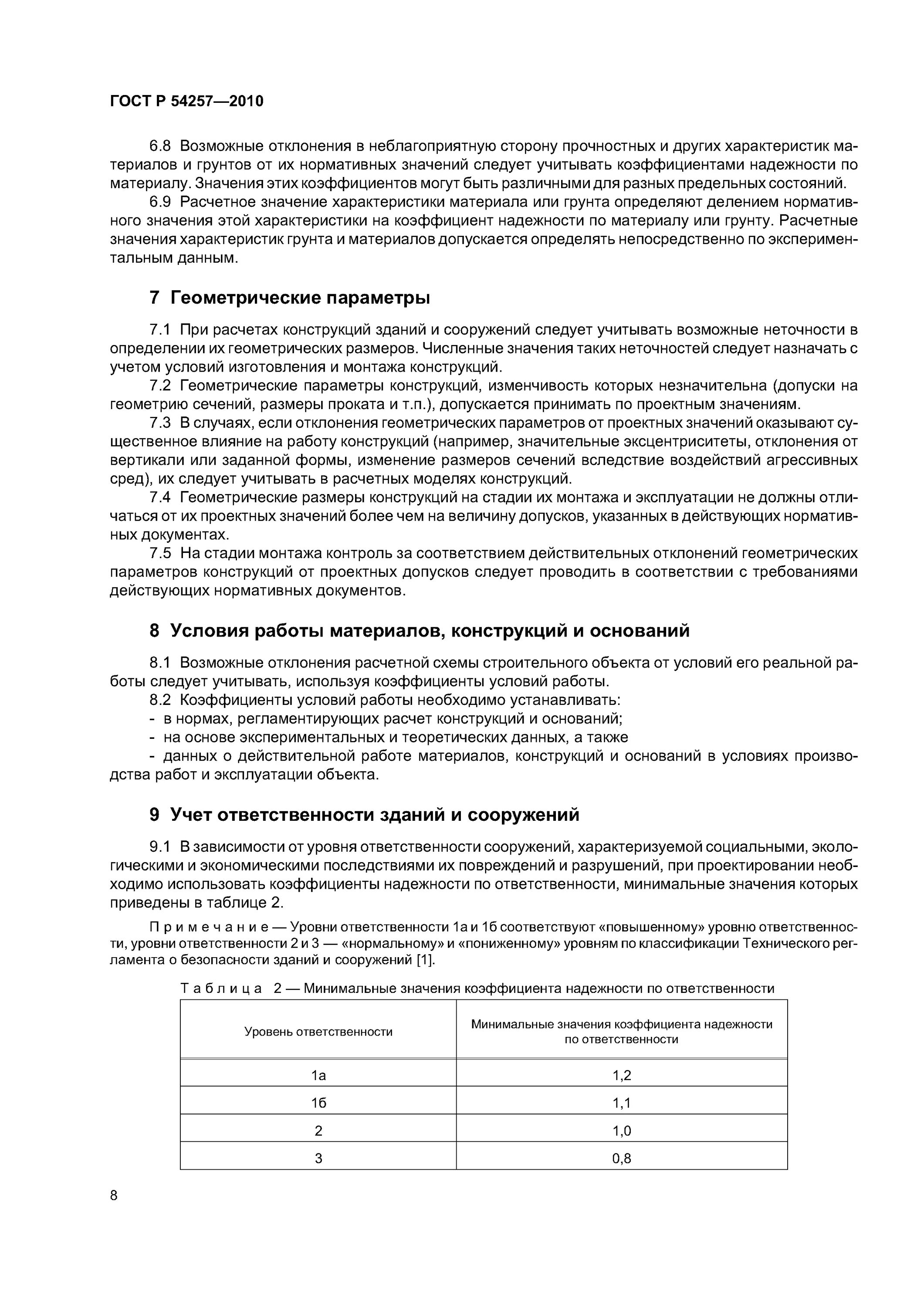Уровень ответственности здания нормальный. Уровень ответственности здания нормальный