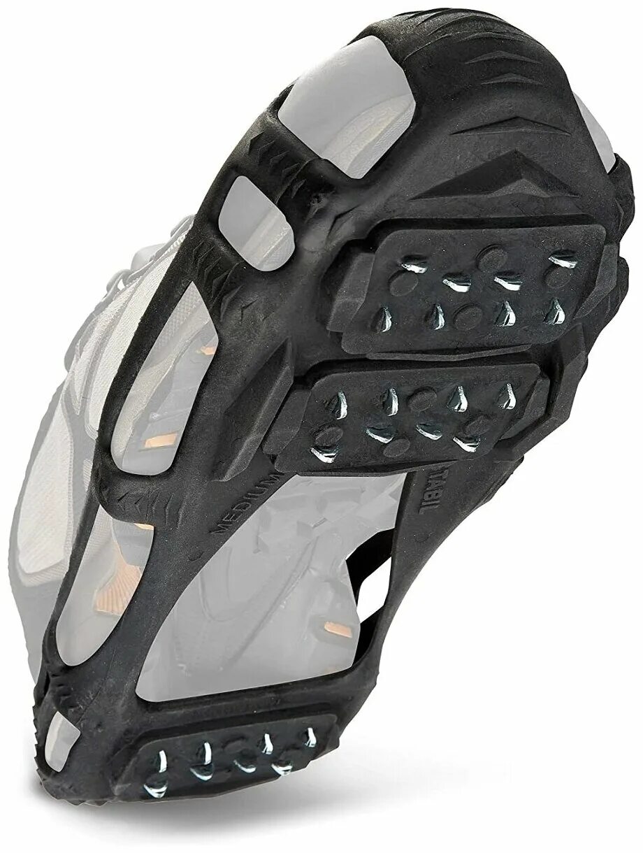 Ледоступы от гололеда. Maxx-100 stabil профессиональные ледоходы для обуви stabilicers maxx черный. ледоходы для обуви-stabilicers walk. ледоступы yaktrax walker (l). накладки с шипами на обувь.