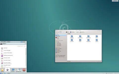 Debian kde