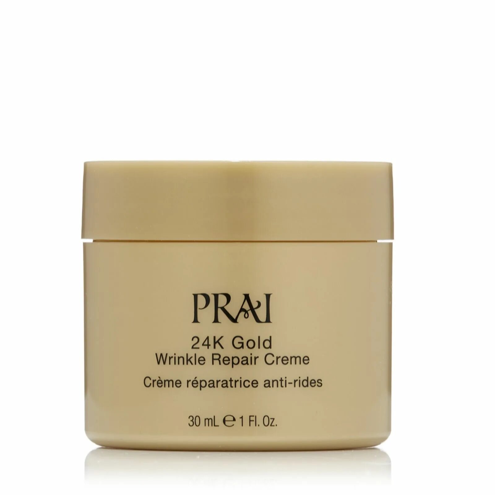 Prai — 24k Gold Wrinkle Repair Crème. Prai Ageless throat and decolletage Crème 50ml. Tuz Caviar Black Gold Eye Cream Anti Wrinkle. Zozu Supreme Gold Repair Cream.